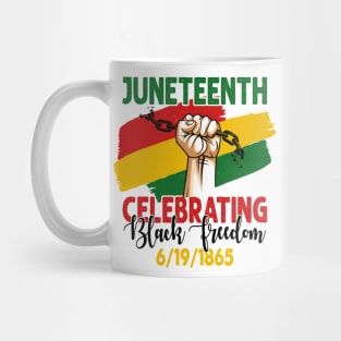 Juneteenth, Celebrating Black Freedom, 6-19-1865, Black History Mug